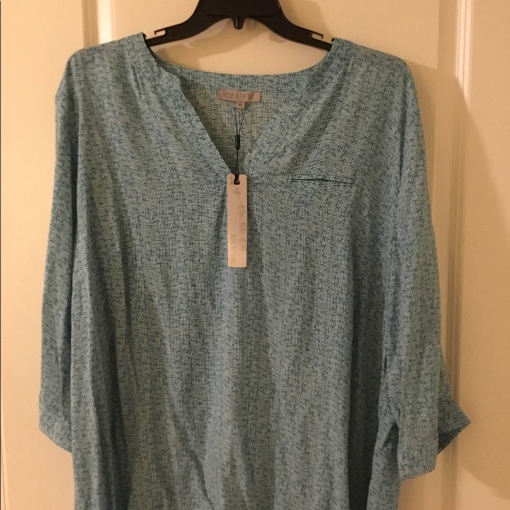 Rose & Thyme blouse